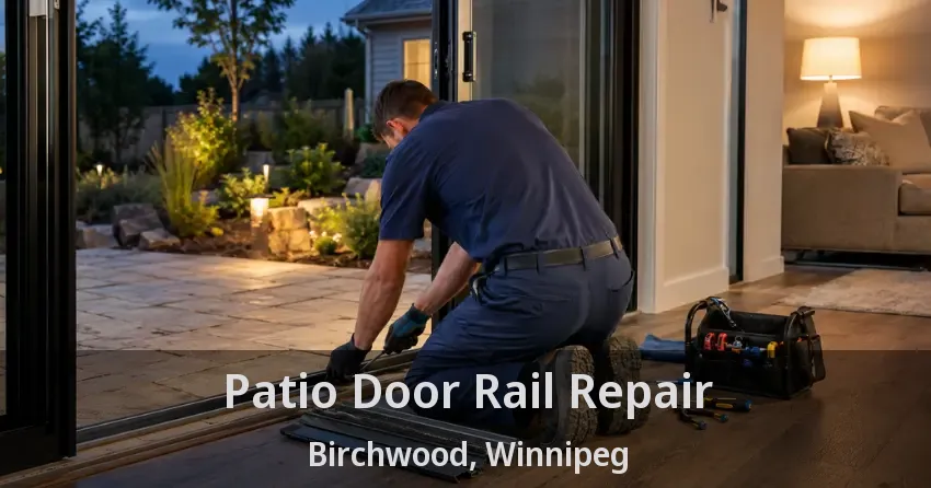 Patio Door Rail Repair Birchwood, Winnipeg - MB