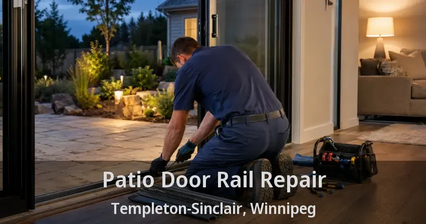 Patio Door Rail Repair Templeton-Sinclair, Winnipeg - MB