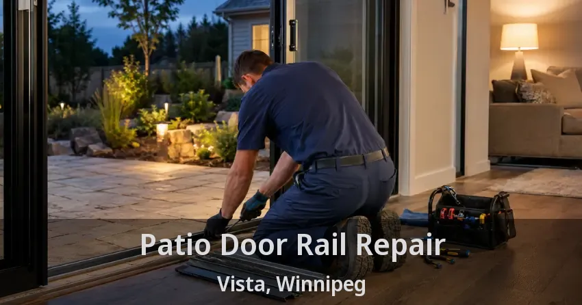 Patio Door Rail Repair Vista, Winnipeg - MB