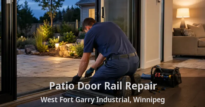 Patio Door Rail Repair West Fort Garry Industrial, Winnipeg - MB