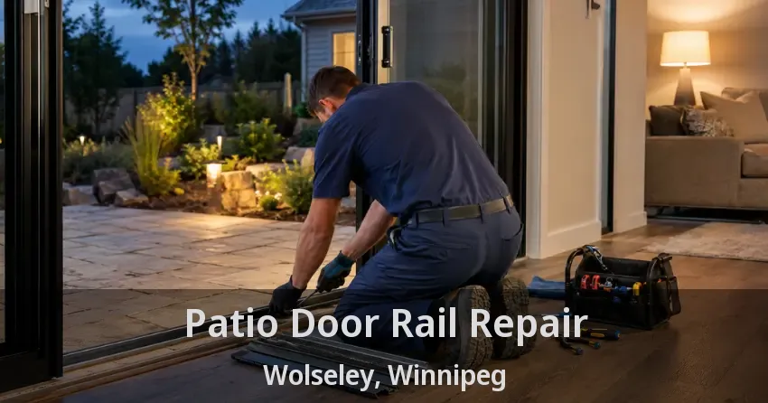 Patio Door Rail Repair Wolseley, Winnipeg - MB