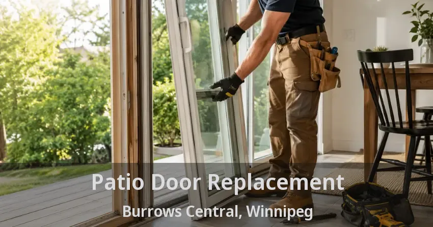 Patio Door Replacement Burrows Central, Winnipeg - MB