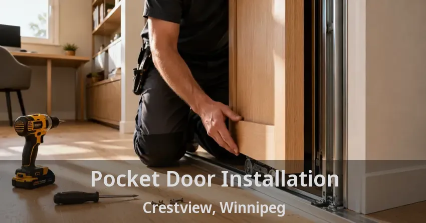 Pocket Door Installation Crestview, Winnipeg - MB