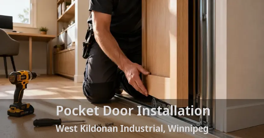 Pocket Door Installation West Kildonan Industrial, Winnipeg - MB