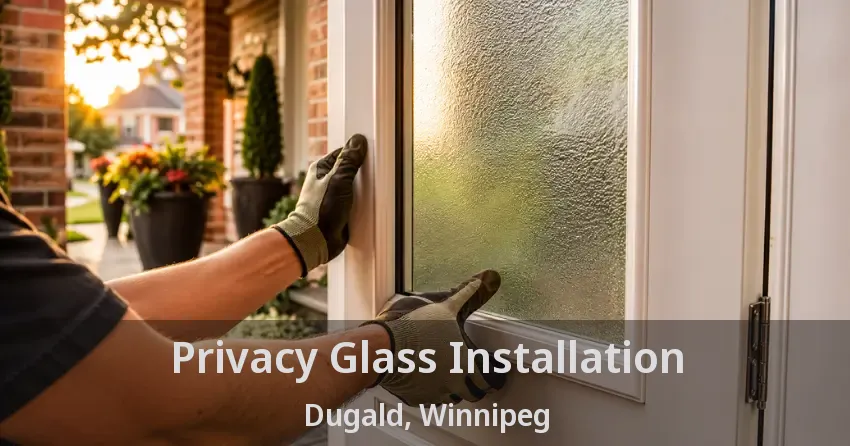 Privacy Glass Installation Dugald, Winnipeg - MB