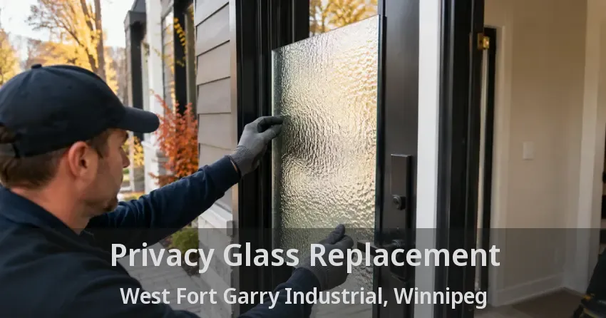 Privacy Glass Replacement West Fort Garry Industrial, Winnipeg - MB