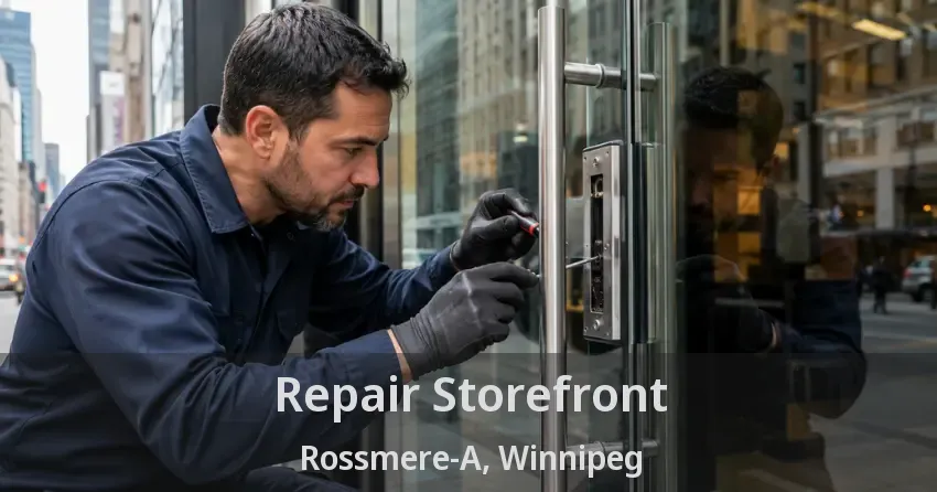 Repair Storefront Rossmere-A, Winnipeg - MB