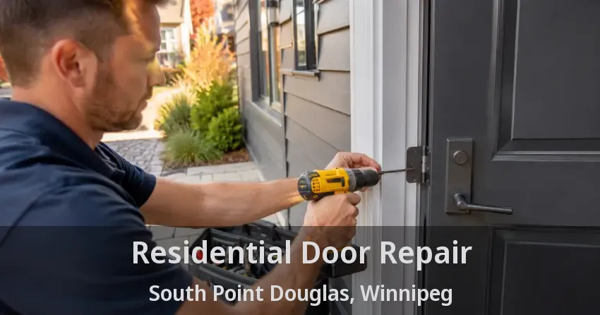 Residential Door Repair South Point Douglas, Winnipeg - MB