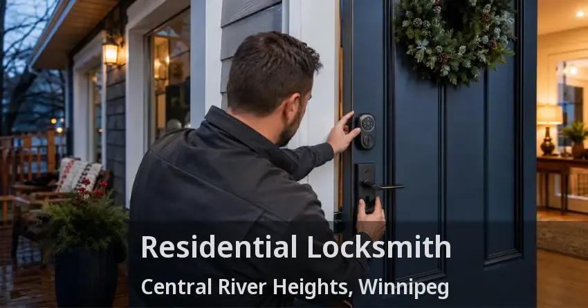 Residential Locksmith Central River Heights, Winnipeg - MB