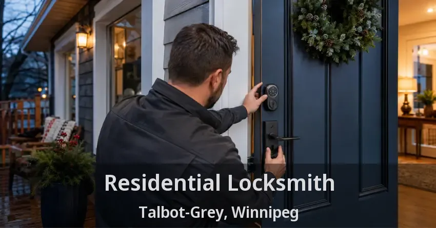 Residential Locksmith Talbot-Grey, Winnipeg - MB