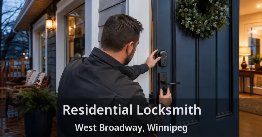 Residential Locksmith West Broadway, Winnipeg - MB