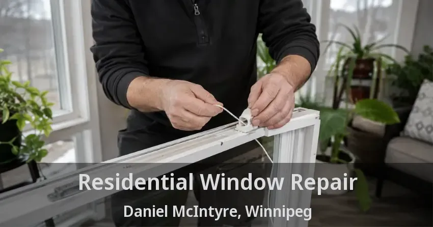 Residential Window Repair Daniel McIntyre, Winnipeg - MB