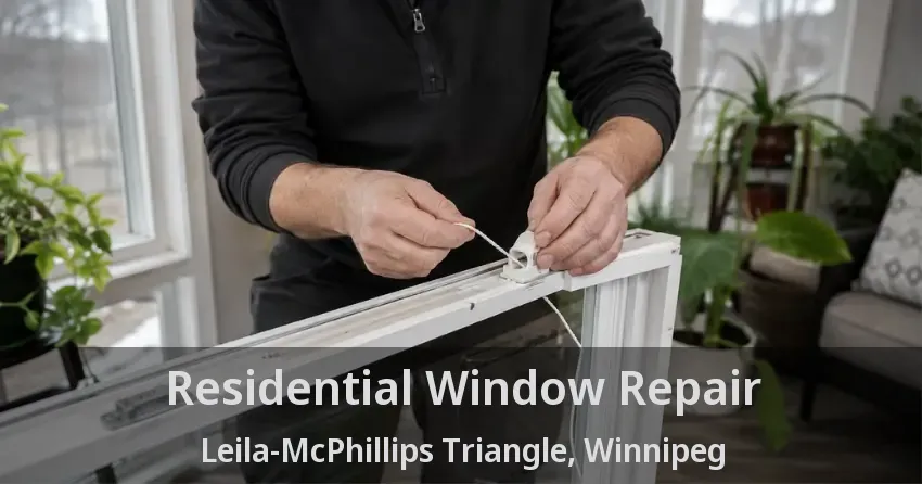 Residential Window Repair Leila-McPhillips Triangle, Winnipeg - MB
