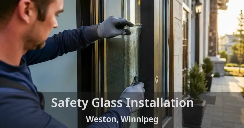 Safety Glass Installation Weston, Winnipeg - MB