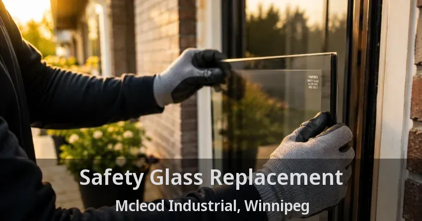 Safety Glass Replacement Mcleod Industrial, Winnipeg - MB