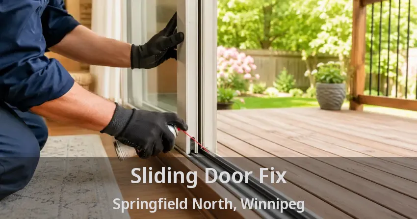 Sliding Door Fix Springfield North, Winnipeg - MB