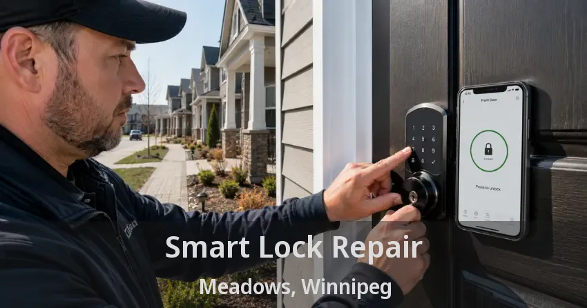 Smart Lock Repair Meadows, Winnipeg - MB