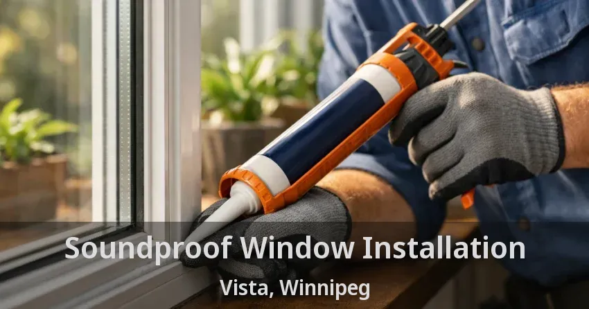 Soundproof Window Installation Vista, Winnipeg - MB