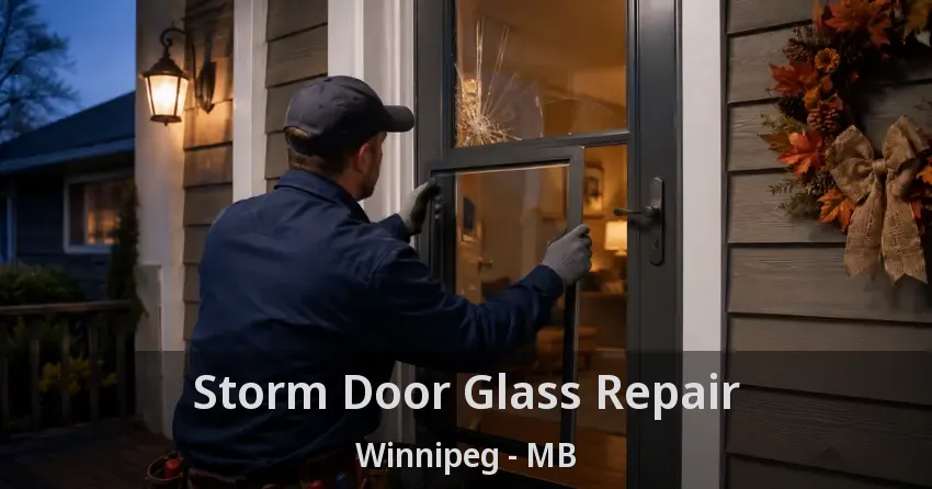 Storm Door Glass Repair Winnipeg - MB