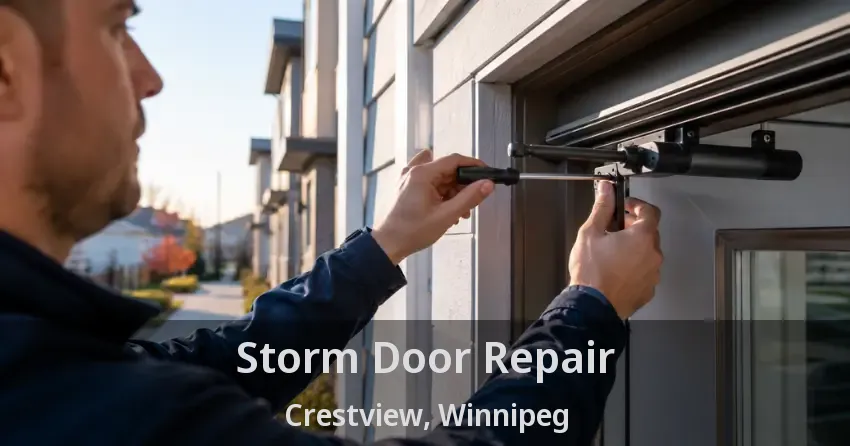 Storm Door Repair Crestview, Winnipeg - MB