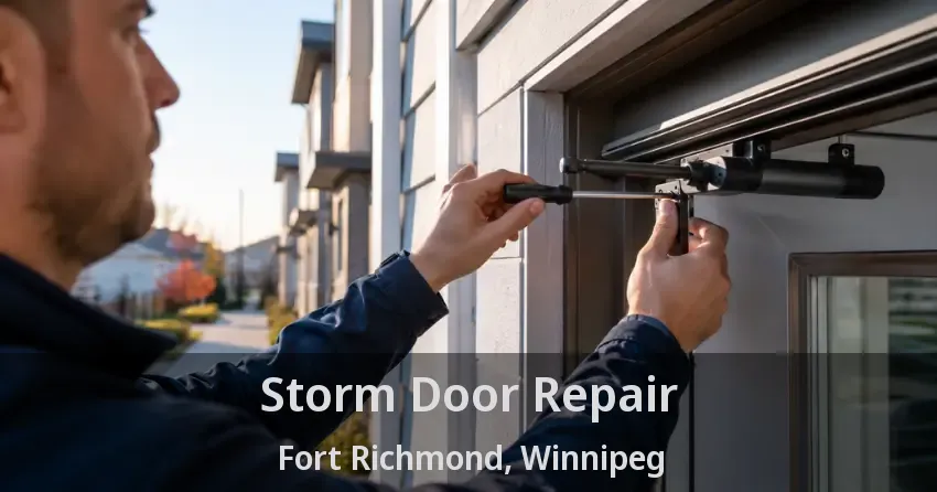 Storm Door Repair Fort Richmond, Winnipeg - MB