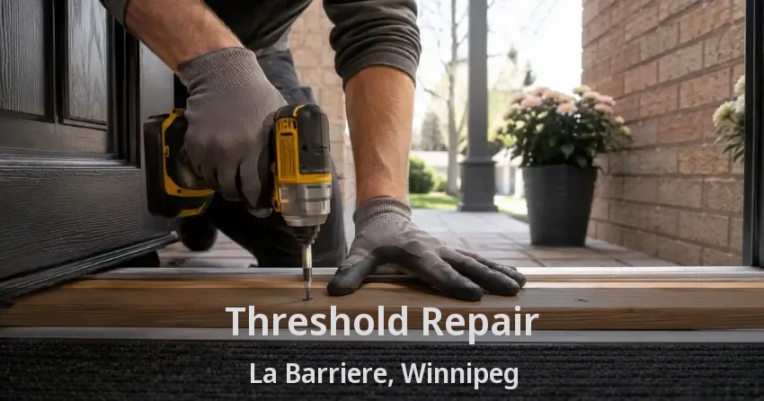 Threshold Repair La Barriere, Winnipeg - MB