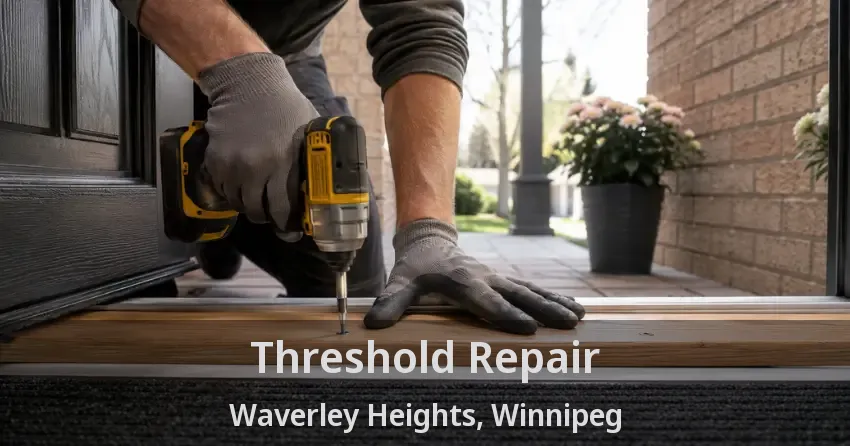 Threshold Repair Waverley Heights, Winnipeg - MB