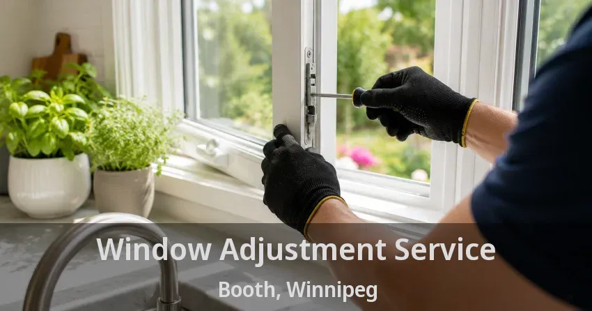 Window Adjustment Service Booth, Winnipeg - MB