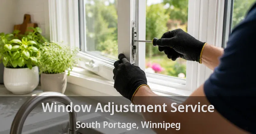 Window Adjustment Service South Portage, Winnipeg - MB