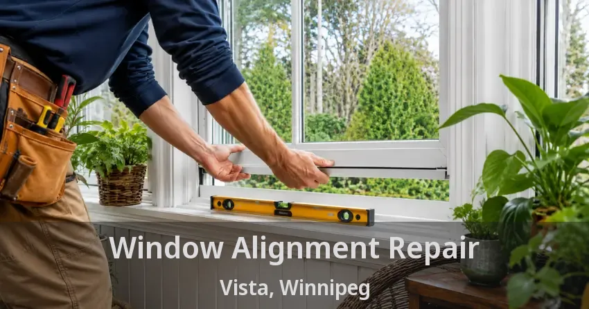 Window Alignment Repair Vista, Winnipeg - MB