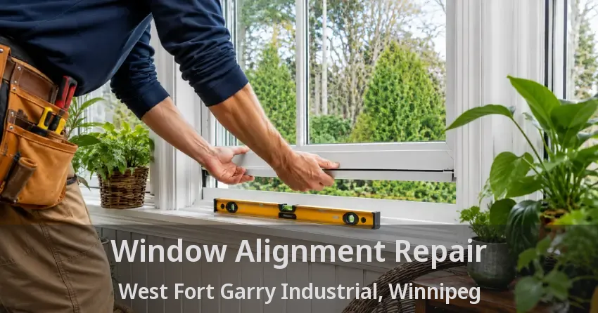 Window Alignment Repair West Fort Garry Industrial, Winnipeg - MB
