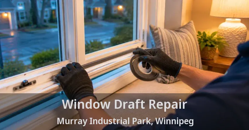 Window Draft Repair Murray Industrial Park, Winnipeg - MB