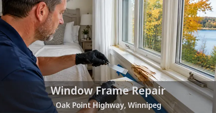 Window Frame Repair Oak Point Highway, Winnipeg - MB