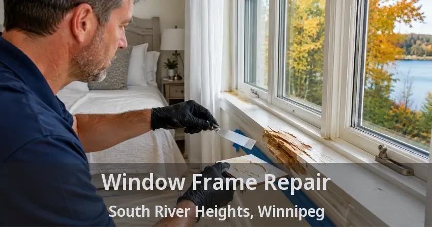Window Frame Repair South River Heights, Winnipeg - MB