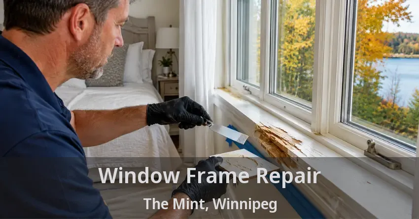 Window Frame Repair The Mint, Winnipeg - MB
