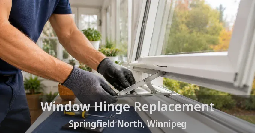 Window Hinge Replacement Springfield North, Winnipeg - MB