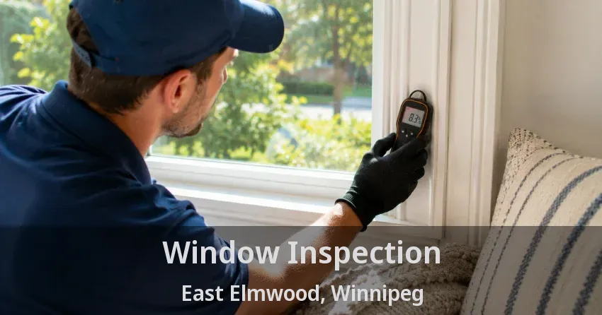 Window Inspection East Elmwood, Winnipeg - MB
