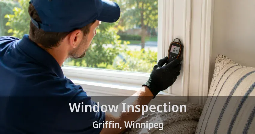 Window Inspection Griffin, Winnipeg - MB