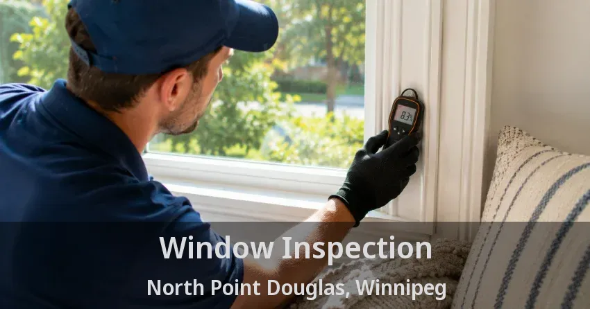 Window Inspection North Point Douglas, Winnipeg - MB