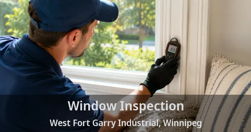 Window Inspection West Fort Garry Industrial, Winnipeg - MB
