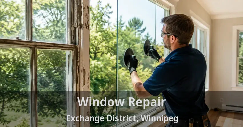 Window Repair Exchange District, Winnipeg - MB