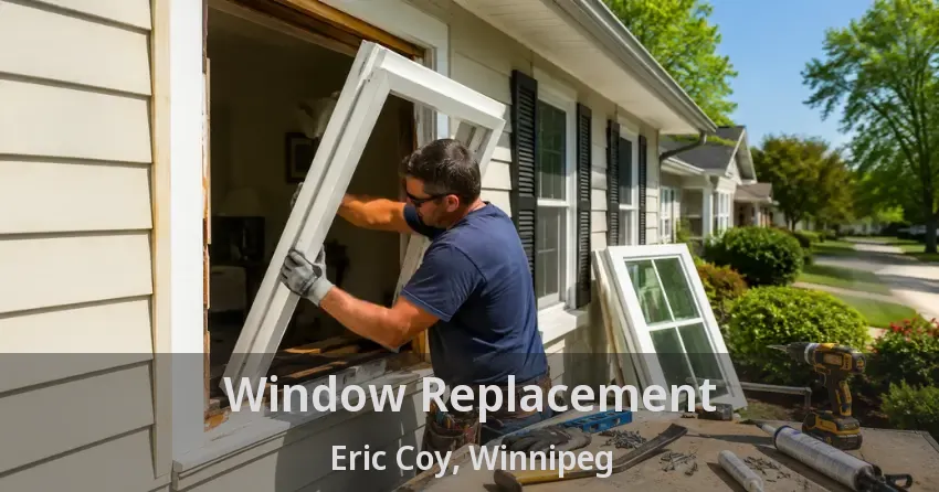Window Replacement Eric Coy, Winnipeg - MB