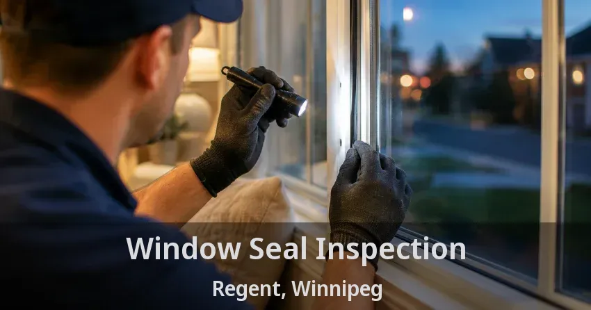 Window Seal Inspection Regent, Winnipeg - MB