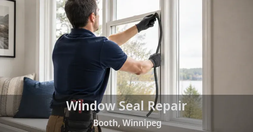 Window Seal Repair Booth, Winnipeg - MB