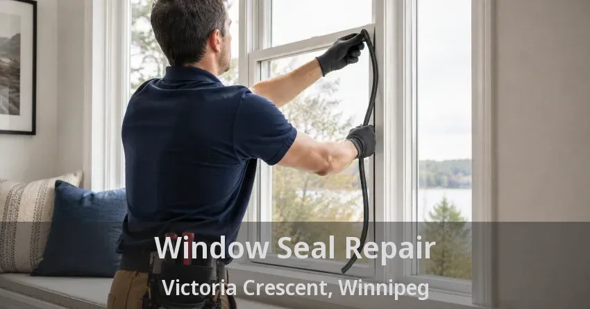 Window Seal Repair Victoria Crescent, Winnipeg - MB