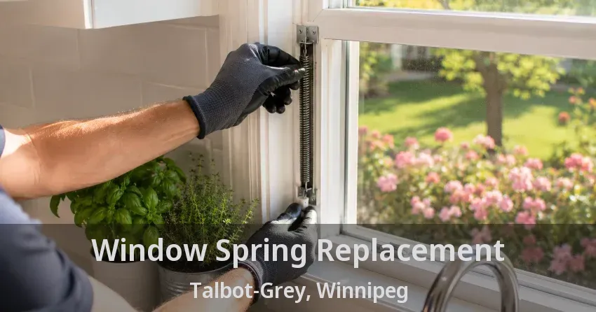 Window Spring Replacement Talbot-Grey, Winnipeg - MB