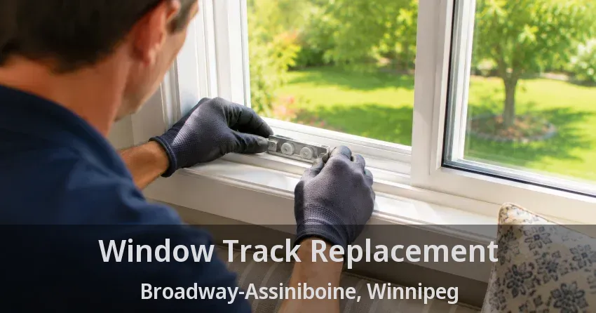 Window Track Replacement Broadway-Assiniboine, Winnipeg - MB