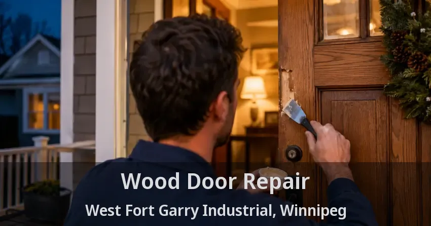 Wood Door Repair West Fort Garry Industrial, Winnipeg - MB