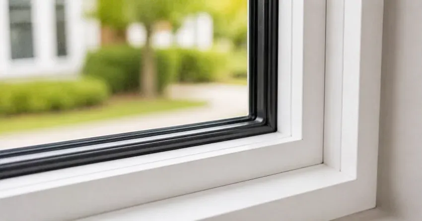 technician repairing window and door hardware in Winnipeg home