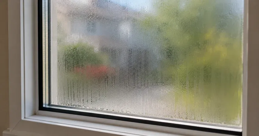 technician installing replacement insulated glass unit in Winnipeg